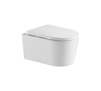 Унитаз подвесной Aquame AQM2017PRO max с сиденьем SoftClose 570х400 мм AQM2017PRO