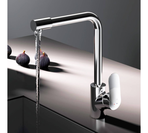Смеситель для кухни AM.PM Like с каналом для питьевой воды L-излив хром F8005700