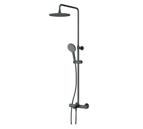 Душевая система AM.PM Like с термостатом черный матовый F0780522