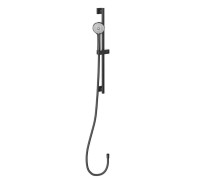 Душевой гарнитур Kerama Marazzi Futura со штангой и шлангом черный матовый 851KM.01.093