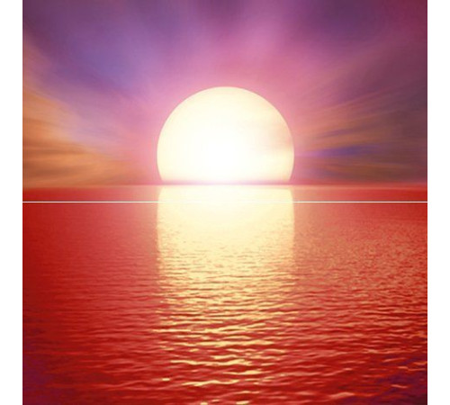 Панно Ceramica Classic Moon and sun 400x400 мм (из 2 плиток) P2-2D288