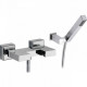Смеситель для душа Daniel Twin с душевым комплектом хром W4433A cr