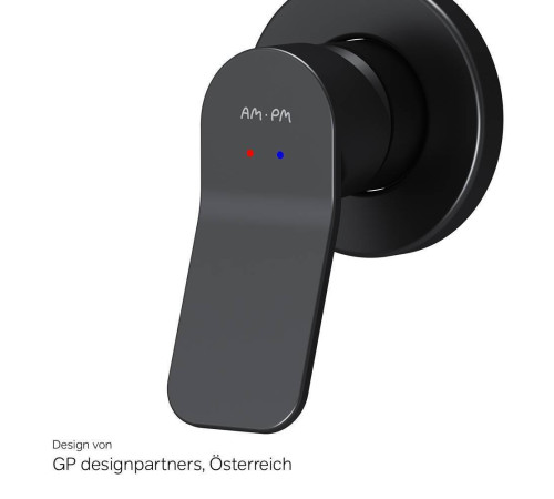 Смеситель для душа встраиваемый AM.PM X-Joy черный матовый F85A65022