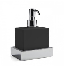 Дозатор настольный 3SC SK 3.0 композит Solid Surface черный хром SK01DASL.NO