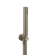 Душевой гарнитур Gessi Emporio Shower с выводом воды шлангом 1.5 м и лейкой Finox Brushed Nickel 38726#149