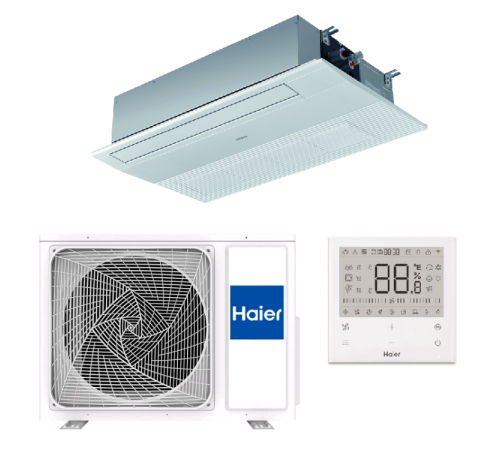 Кассетная сплит-система Haier Super Match Plus однопоточная AB25S2SA1FA/1U25S2SM3FA/P1B-1028IB