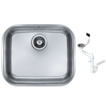 Мойка кухонная Alveus Variant 10 480х400х250 мм под столешницу с сифоном 1009252