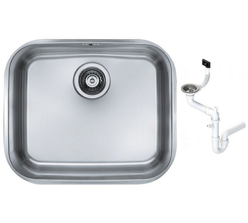 Мойка кухонная Alveus Variant 10 480х400х250 мм под столешницу с сифоном 1009252