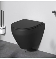 Унитаз подвесной AM.PM Spirit V2.0 FlashClean с сиденьем микролифт C701700MBSC