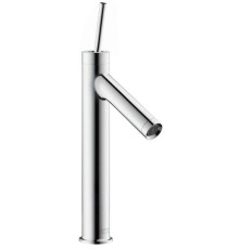 Смеситель для раковины AXOR Starck 165 мм с незапираемым сливом 10123000