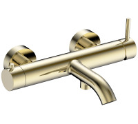 Смеситель для ванны AQUAMET Siena золото шлифованное AQM6212BG