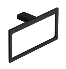 Полотенцедержатель Kludi VELA C 220 мм прямоугольный черный матовый 3197839