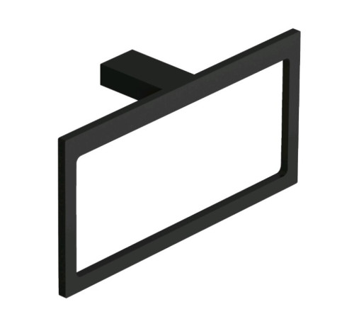 Полотенцедержатель Kludi VELA C 220 мм прямоугольный черный матовый 3197839