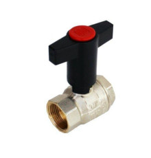 Кран шаровой Everline 1 ВР-ВР с высокой пластиковой ручкой EV106200