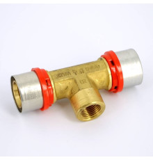 Тройник пресс Tiemme 32х1/2х32 1650142