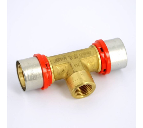 Тройник пресс Tiemme 32х1/2х32 1650142