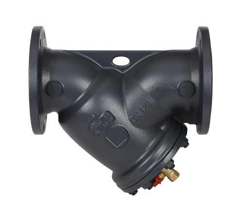 Фильтр сетчатый Danfoss FVF DN 150 PN 16 фланцевый со сливным краном 065B7736