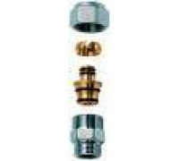 Переходник цанговый FAR 3/4 НР - 16х2 мм для металлопластиковых труб FC 5011 34 58190