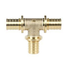 Тройник REHAU Rautitan MX равнопроходной 20x20x20 мм латунь 11080321001