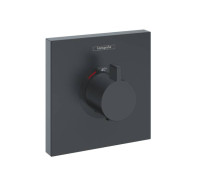 Термостат для душа Hansgrohe ShowerSelect встраиваемый черный матовый 15760670
