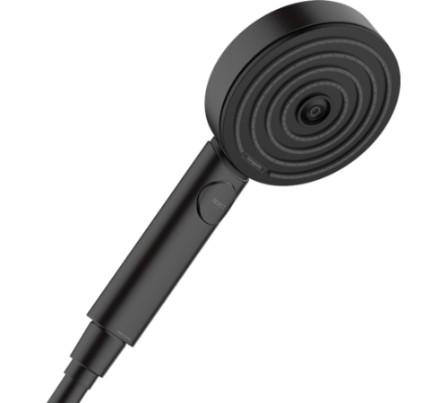 Ручной душ Hansgrohe Pulsify Select S 105 3jet Relaxation матовый чёрный 24110670