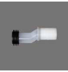 Переходник эксцентрический SIMAS для подвода воды к унитазу белый CT04