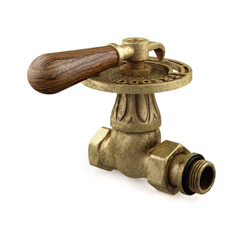 Вентиль ручной прямой SR Rubinetterie Belle Epoque 1/2 бронза 0311-1500Z000
