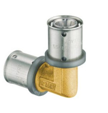 Пресс-уголок FAR 32х3-32х3 мм латунь 4906 3201