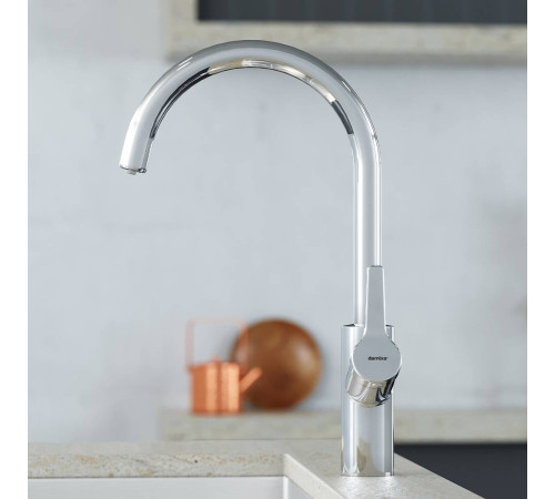 Смеситель для кухни AM.PM Eclipse с каналом для питьевой воды хром 310721000