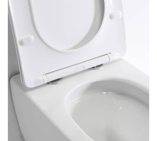 Унитаз подвесной TECE TECEspring R Tornado flush сиденье Slim микролифт белый глянец 9700998