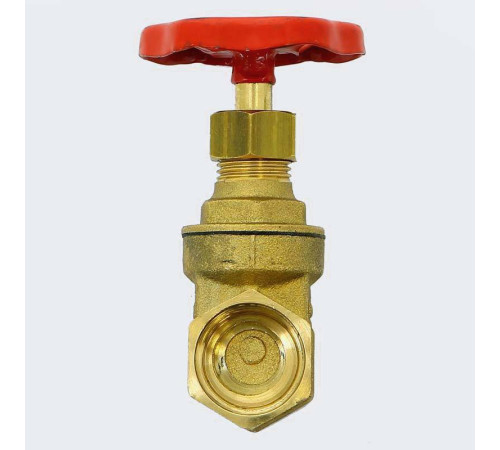 Задвижка клиновая латунная Uni-Fitt 1/2 ВВ PN10 140G2000