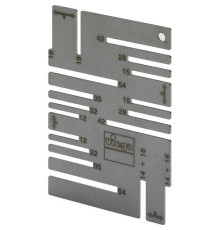 Шаблон Viega для маркировки глубины посадки металлических труб 12-54 мм 625085