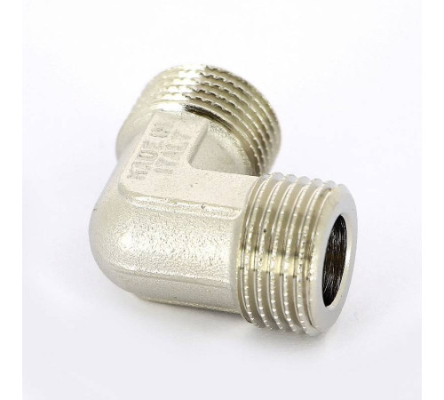 Угольник резьбовой Tiemme 1/2 Н-Н никелированный 1500264