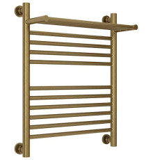 Полотенцесушитель водяной Сунержа Богема+ с 1 полкой 500x600 мм состаренная бронза 05-0223-6050