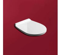 Сиденье для унитаза Simas Vignoni с микролифтом белый матовый/хром VI004bi mat/cr