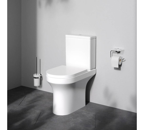 Унитаз-компакт AM.PM X-Joy безободковый с сиденьем микролифт C85A8601SC