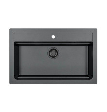 Мойка для кухни ALVEUS ATROX 40 Granital Carbon-G91 790x500 мм с сифоном 1148163
