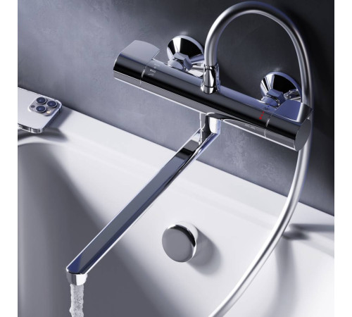 Смеситель для ванны и душа AM.PM X-Joy с термостатом F85A50900