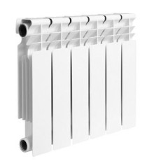 Радиатор алюминиевый SMART Style 500 6 секций боковое подключение 50006Style