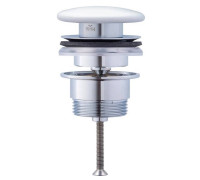 Донный клапан для раковины Duravit Push-Open белый 0050790000