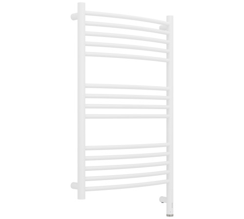 Полотенцесушитель электрический Сунержа Богема 3.1 выгнутая 50х80 см правый белый матовый 30-6003-8050