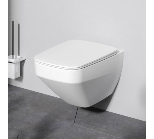 Унитаз подвесной AM.PM Inspire V2.0 FlashClean с сиденьем микролифт белый матовый C50A1700MWSC