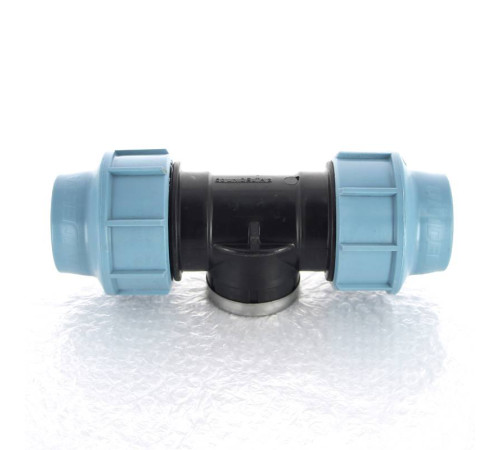 Тройник обжимной с внутренней резьбой Unidelta 50х1 1/2 для ПНД 1007051006