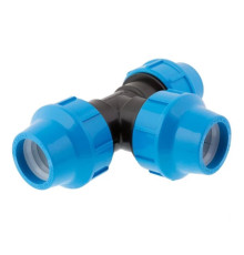 Тройник компрессионный Джилекс 40 мм для труб ПНД 507747