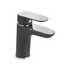 Смеситель для раковины Fiore Kevon Chic с донным клапаном 100 мм черный/хром 81BX8123