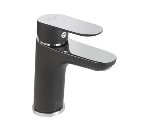 Смеситель для раковины Fiore Kevon Chic с донным клапаном 100 мм черный/хром 81BX8123