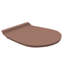 Сиденье для унитаза Simas Vignoni с микролифтом caramello/хром VI004