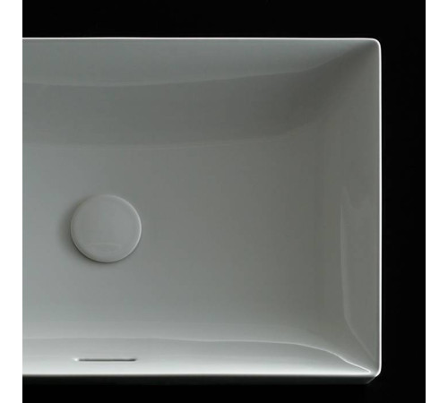 Раковина TOTO TR 60x38 см полувстраиваемая без отверстия белый L4716RE#XW