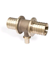 Тройник REHAU RAUTITAN RX+ 16x20x16 мм бронза 14571013001