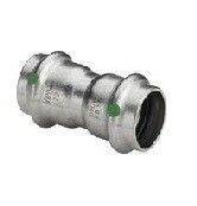 Муфта Viega Sanpress Inox 15 мм нержавеющая сталь 436155